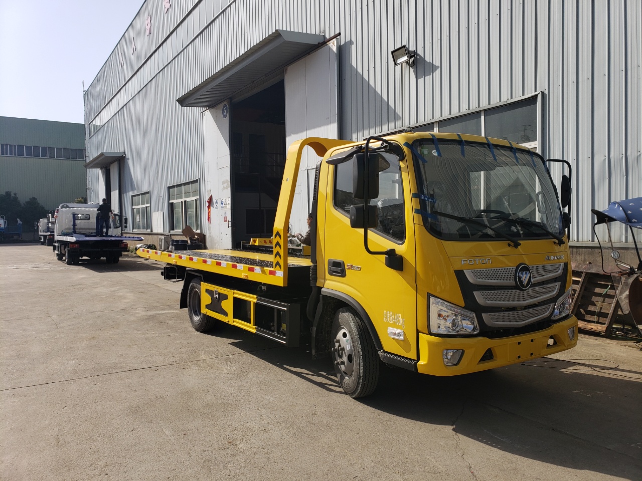 國(guó)六藍(lán)牌歐馬可清障車