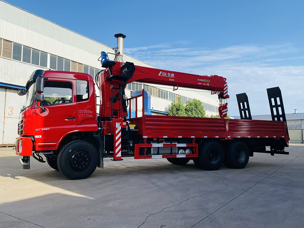 國六東風(fēng)K5后八輪長威12噸五節(jié)直臂吊機隨車吊